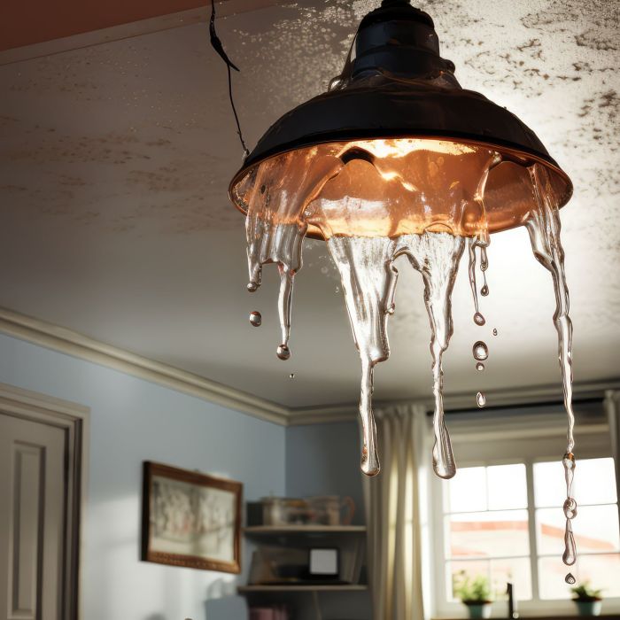 ceilg water leak in house