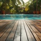 empty-wooden-surface-harmonizes-with-tropical-hotel-swimming-pool-creating-summerinspired